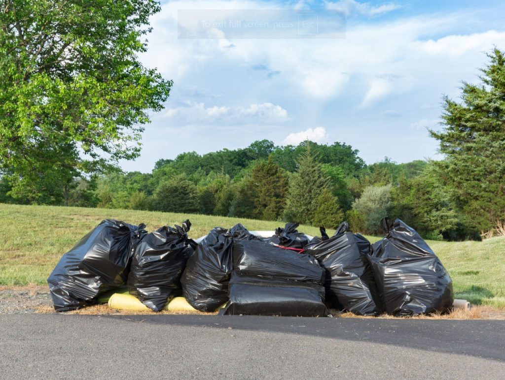 yard waste removal bags